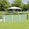 vidaXL Vidaxl Jardinière Vert Pastel 480 X 50 X 45 Cm Acier Galvanisé