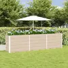 vidaXL Vidaxl Jardinière Ivoire 480 X 50 X 45 Cm Acier Galvanisé