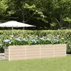 vidaXL Jardinière Ivoire 480 x 50 x 45 cm Acier galvanisé