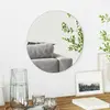 vidaXL vidaXL Miroir mural Ø 40 cm verre trempé