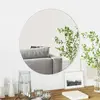vidaXL vidaXL Miroir mural Ø 60 cm verre trempé