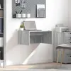 vidaXL Bureau mural Gris Sonoma 60 x 45 x 30 cm Bois d'ingénierie