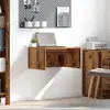 vidaXL Bureau mural Bois Ancien 60 x 45 x 30 cm Bois d'ingénierie