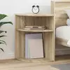 vidaXL Vidaxl Table D'appoint Chêne Sonoma 39,7 X 39,7 X 60 Cm