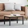 vidaXL vidaXL Table basse Naturel 60 x 50 x 36 cm Bois de pin massif