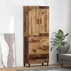 vidaXL Haut Armoire Bois ancien 69,5 x 34 x 180 cm Bois d'ingénierie