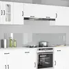 vidaXL Protection de cuisine 2 pcs Transparent 110 x 40 cm