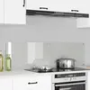 vidaXL Protection de cuisine Transparent 70 x 40 x 0.8 cm verre trempé