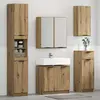 vidaXL Ensemble de mobilier de salle de bain 3 pcs Chêne artisanal