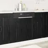 vidaXL vidaXL Armoire de cuisine Chêne noir 60 x 1,5 x 67 cm
