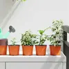 vidaXL Pot à fleurs 50 pcs Céramique Ø 15 x 12,5 cm Plastique