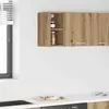 vidaXL Vidaxl Armoire Suspendue Riga Chêne Artisanal 20 X 29,5 X 40 Cm