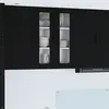 vidaXL Armoire de cuisine Noir 60 x 31 x 80 cm Bois d'ingénierie