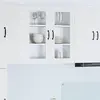 vidaXL Meuble mural de cuisine Blanc 80 x 31 x 80 cm Bois d'ingénierie