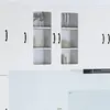 vidaXL Meuble mural de cuisine Blanc 40 x 31 x 80 cm Bois d'ingénierie