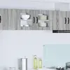 vidaXL Meuble mural de cuisine avec porte Gris Sonoma 40 x 31 x 40 cm