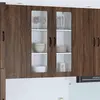 vidaXL Vidaxl Meuble Mural De Cuisine Chêne Marron 80 X 31 X 100 Cm
