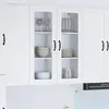vidaXL Meuble mural de cuisine Montage mural Blanc 80 x 31 x 100 cm