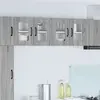 vidaXL Meuble mural de cuisine 2 pcs Gris Sonoma 60 x 31 x 40 cm