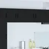 vidaXL Meuble mural de cuisine avec étagère 2 pcs Noir 60 x 31 x 40 cm