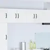 vidaXL Meuble mural de cuisine 2 pcs Blanc brillant 60 x 31 x 40 cm