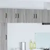 vidaXL Meuble mural de cuisine 2 pcs Gris Sonoma 60 x 31 x 40 cm