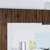 vidaXL Meuble mural de cuisine 2 pcs Chêne brun 60 x 31 x 40 cm