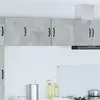 vidaXL Vidaxl Meuble Mural De Cuisine 2 Pcs Gris Béton 40 X 31 X 40 Cm