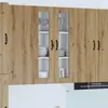 vidaXL Meuble mural de cuisine Chêne artisanal 60 x 31 x 100 cm