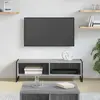 vidaXL Meuble TV Gris Sonoma 100 x 36,5 x 30,5 cm Bois d'ingénierie