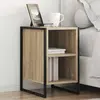 vidaXL vidaXL Table de chevet 2 pcs Sonoma 39.5 x 30 x 50 cm