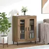 vidaXL Buffet Chêne artisanal 69,5 x 34 x 90 cm Bois d'ingénierie