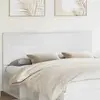 vidaXL Vidaxl Tête De Lit Blanc Brillant 200 Cm Bois D'ingénierie
