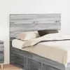 vidaXL vidaXL Tête de lit Gris Sonoma 135 cm Bois d'ingénierie