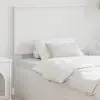 vidaXL Tête de lit Blanc 100 cm Bois d’ingénierie