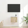 vidaXL Meuble TV mural Sonoma 60 x 31 x 29.5 cm Bois d'ingénierie
