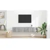 vidaXL Meuble TV mural 2 pcs Gris Sonoma 60 x 31 x 29.5 cm