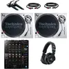 Technics SL-1200MK7 DJ-draaitafel Starterset met Pioneer DJ DJM-750MK2...