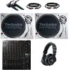 Technics SL-1200MK7 DJ-draaitafel Starterset met Pioneer DJ DJM-V10-LF...