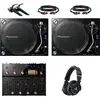 Pioneer DJ PLX-1000 DJ-draaitafel Starterset met AlphaTheta Euphonia m...