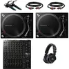 Pioneer DJ PLX-500 DJ-draaitafel Starterset met Pioneer DJ DJM-V10-LF ...