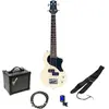 Blackstar Carry-on ST Bass Vintage White elektrische basgitaar starter...