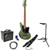Ashdown Roasted Saint Onyx Green elektrische basgitaar starterset