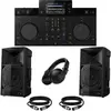 AlphaTheta XDJ-AN + Wave Eight set + koptelefoon + kabels