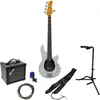 Sire Marcus Miller Z3 5-String Silver Sparkle 5-snarige elektrische ba...