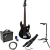 Sire Marcus Miller V3P 5-String Black Satin 5-snarige elektrische basg...