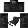 AlphaTheta XDJ-AN + Wave Eight set + case