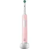 Oral-B Brosse à dents électrique rechargeable Pro Series 1, capteur de pression, batterie longue durée, 1 tête, 1 brosse à dents électrique, rose, idée cadeau