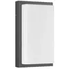 LCD APPLIQUE MURALE AVEC DÉTECTEUR DE MOUVEMENT 1 X E27 13 W GRAPHITE