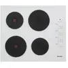 Table électrique - GLEM - GTL640WH - 4 foyers - 7000 W - Blanc